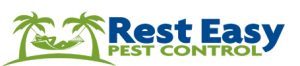 rest easy pest control logo